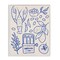 Stupell Industries Seafood & Herbs Simplicity Framed Giclee, design by Camila Juncos